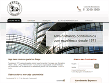 Tablet Screenshot of praca.com.br